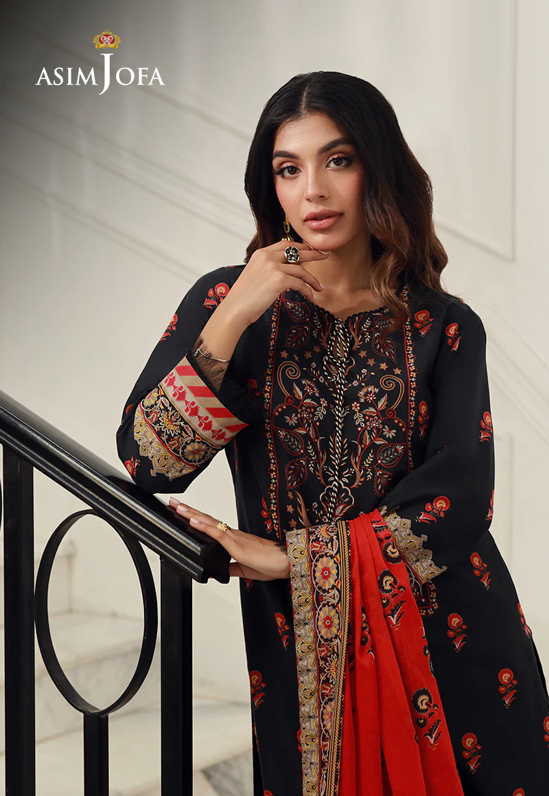 AJUN-12 PRINTED LAWN 3 PCS - Image 5