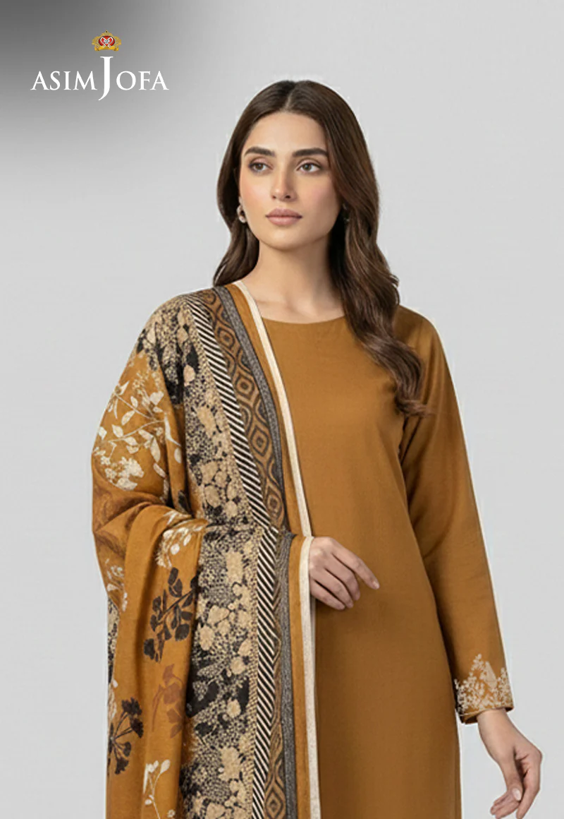 AJSO-335 Unstitched 2 Pcs Shirt Dupatta - Image 2