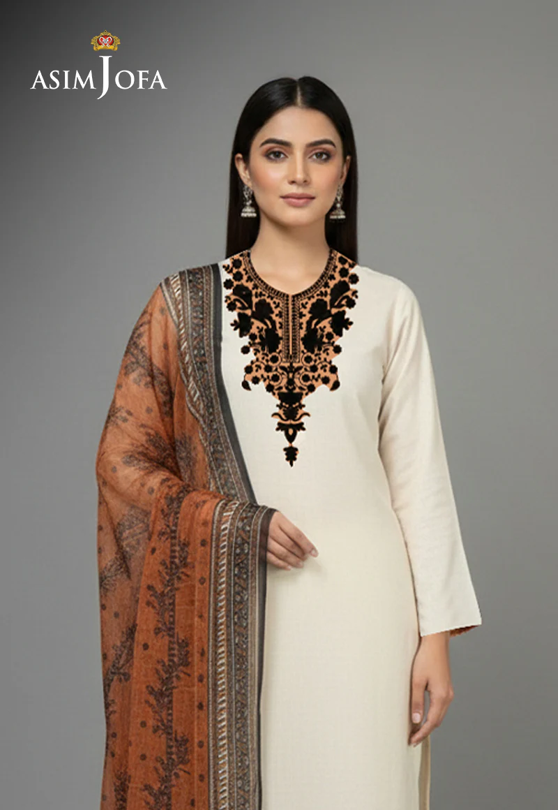 AJSO-371 Unstitched 2 Pcs Shirt Dupatta - Image 2