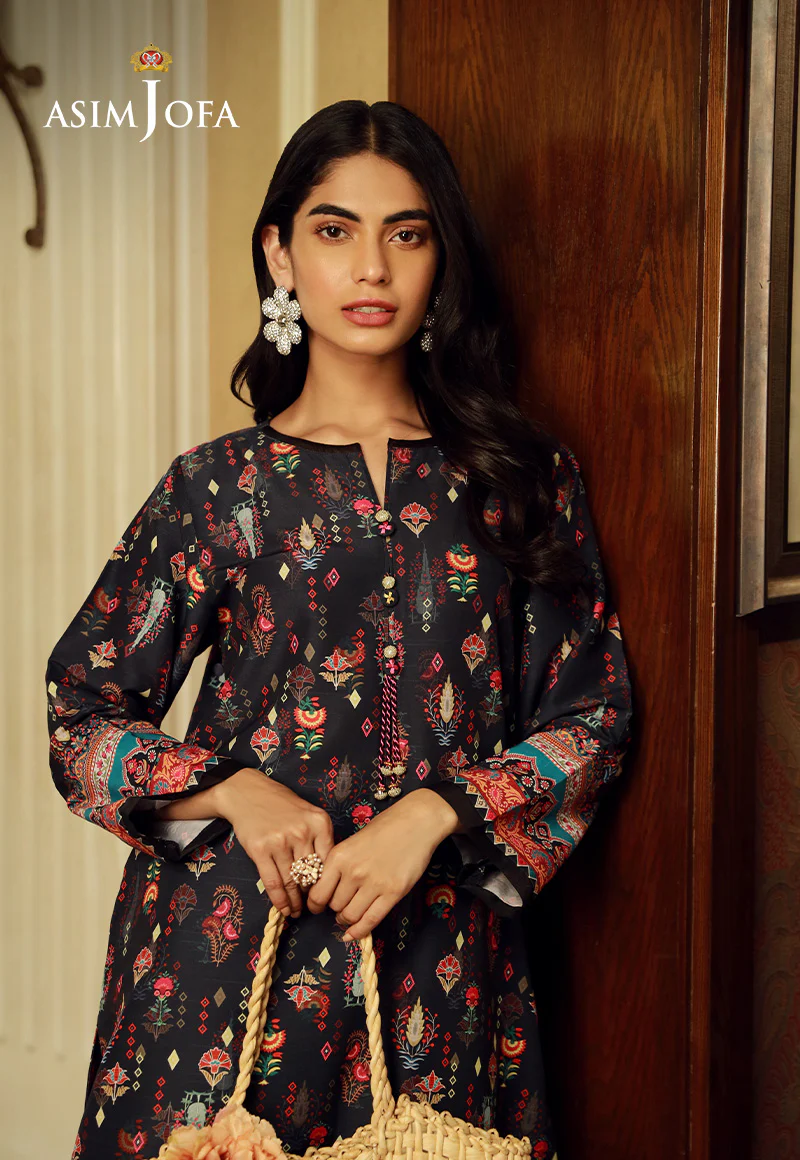AJSS-02 PRINTED RAW SILK 1PC - Image 4