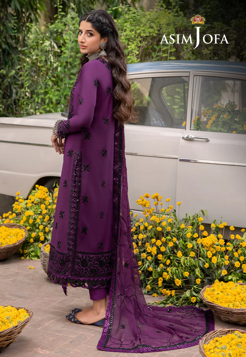 AJSWD-03 EMBROIDERED STITCHED 3 PCS - Image 9