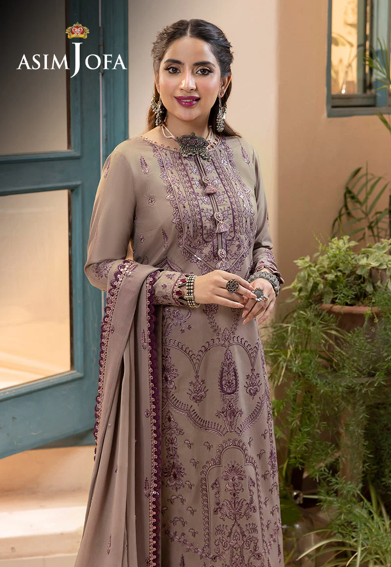 AJSWD-23 EMBROIDERED STITCHED 3 PCS - Image 5