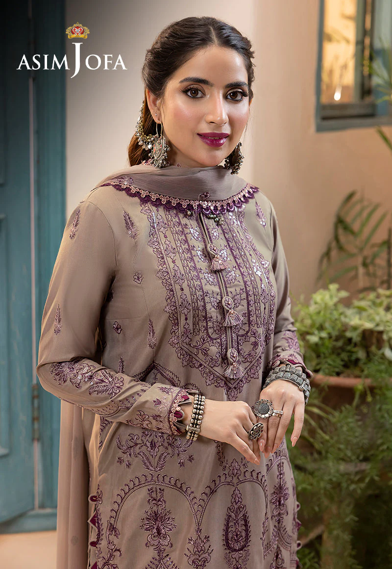AJSWD-23 EMBROIDERED STITCHED 3 PCS - Image 7