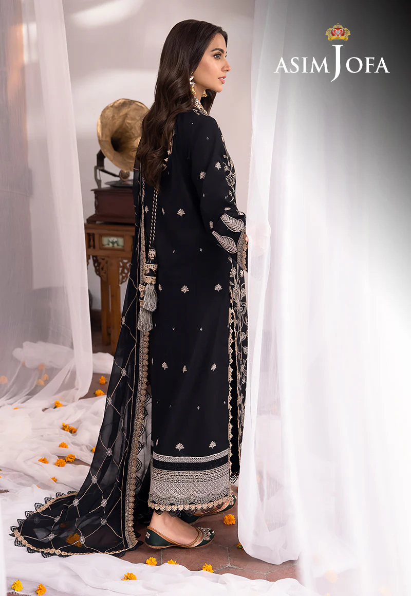 AJSW-27 EMBROIDERED POLY VISCOSE 3 PCS - Image 3