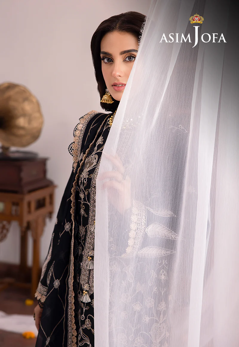 AJSW-27 EMBROIDERED POLY VISCOSE 3 PCS - Image 4