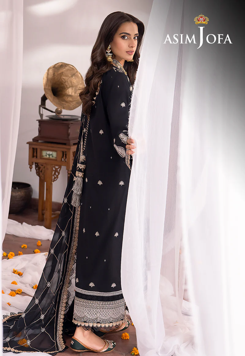 AJSW-27 EMBROIDERED POLY VISCOSE 3 PCS - Image 5