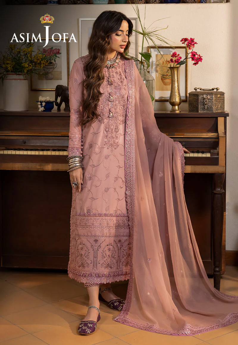 AJSWD-01 EMBROIDERED STITCHED 3 PCS - Image 2