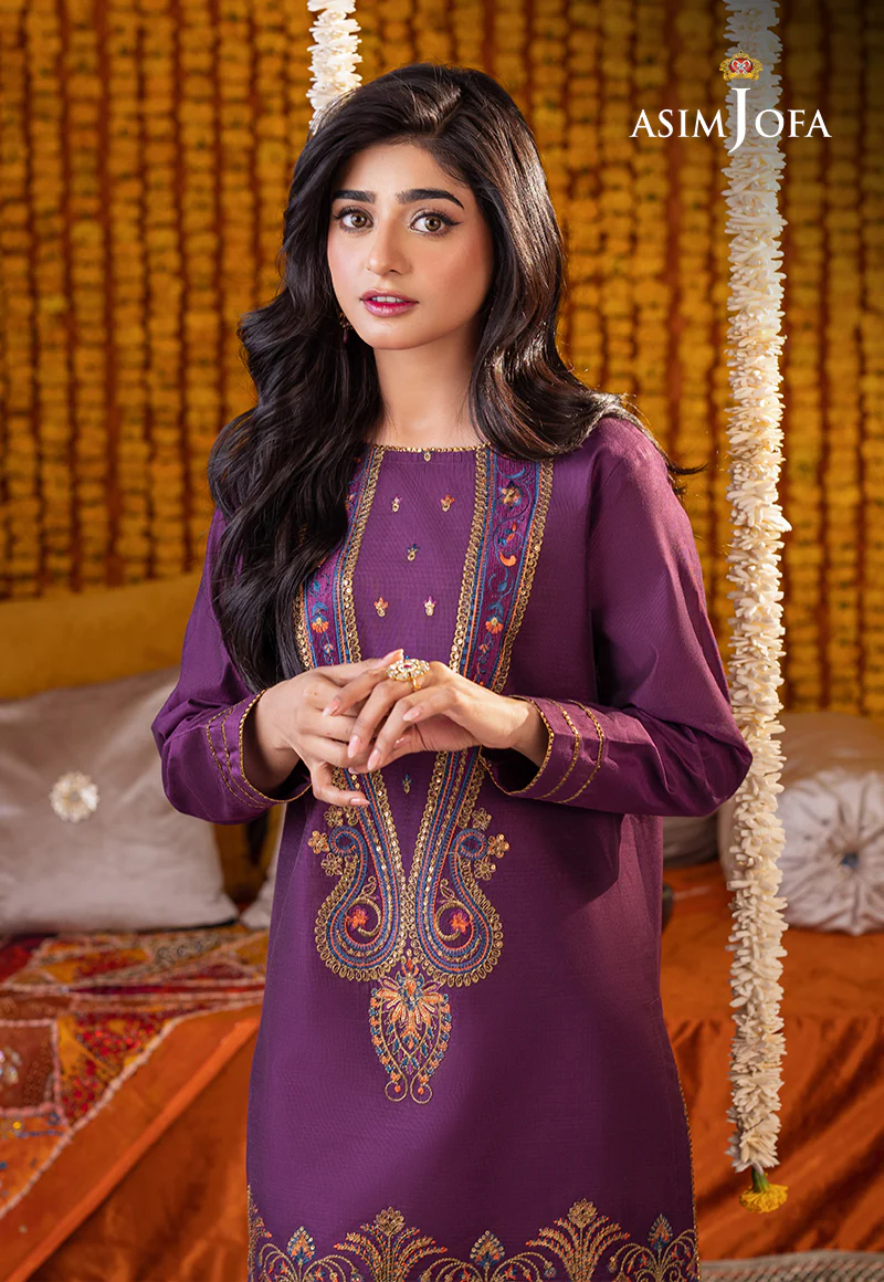 AJTM-12 - 3 PCS EMBROIDERED COTTON NET 3 PCS - Image 2