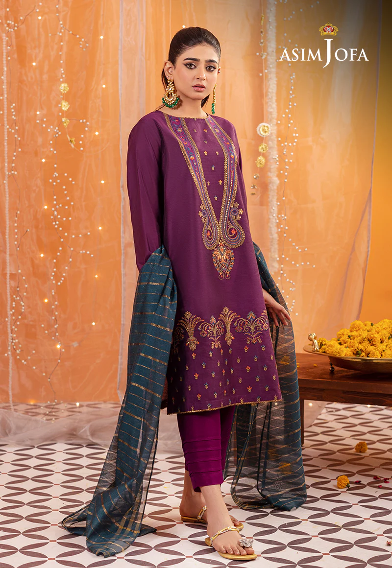AJTM-12 - 3 PCS EMBROIDERED COTTON NET 3 PCS - Image 7