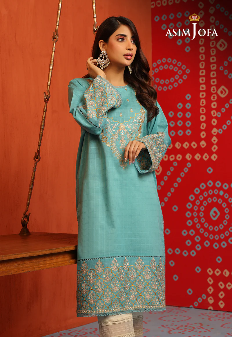 AJTM-13 - 1 PC EMBROIDERED SELF JACQUARD 1 PC - Image 7