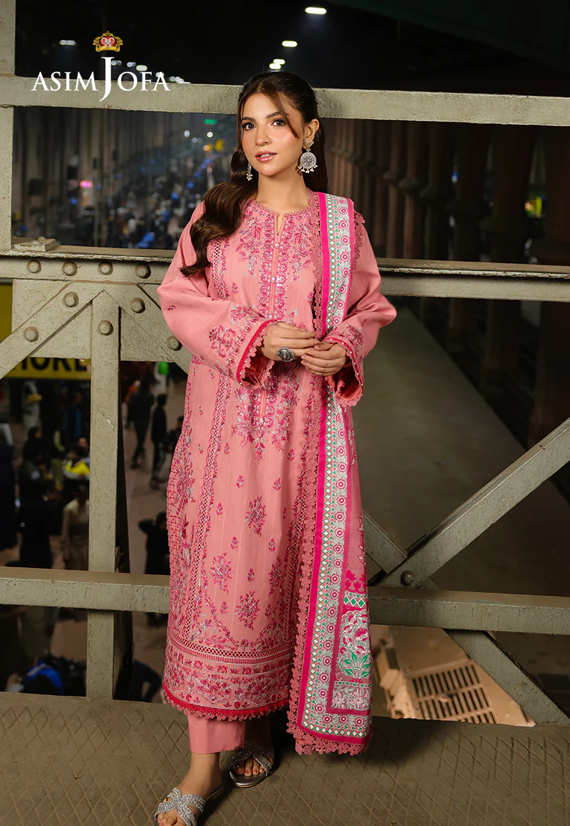 AJUBF-02 EMBROIDERED JACQUARD 2 PCS