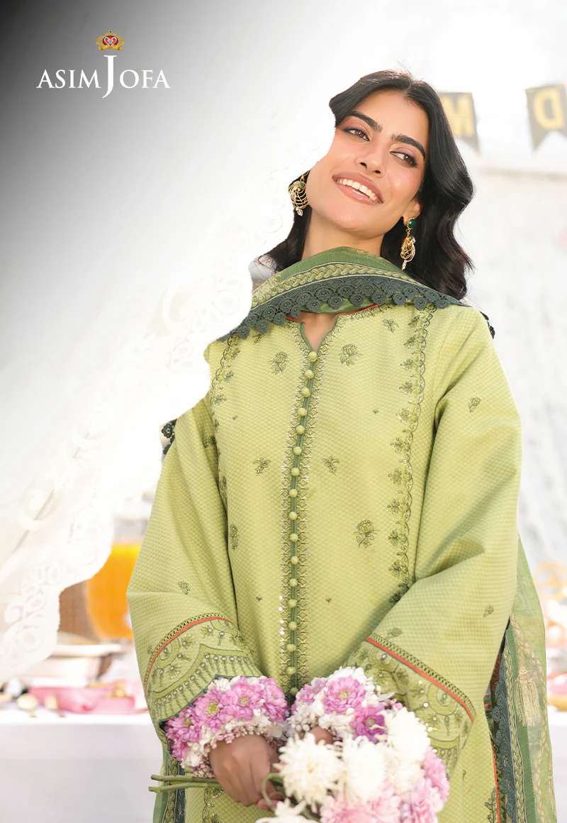 AJUBF-16 EMBROIDERED DOBBY 3 PCS - Image 9