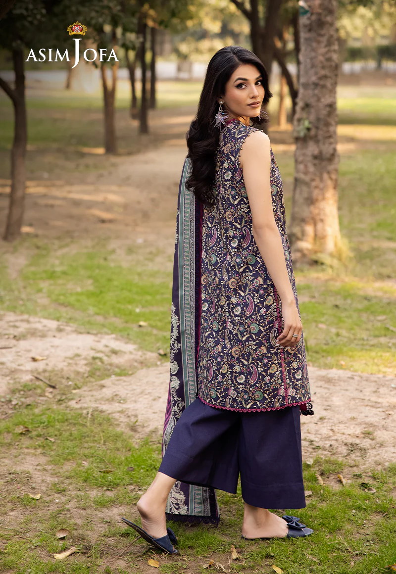 AJUBJ-30 PRINTED LAWN 3 PC - Image 2