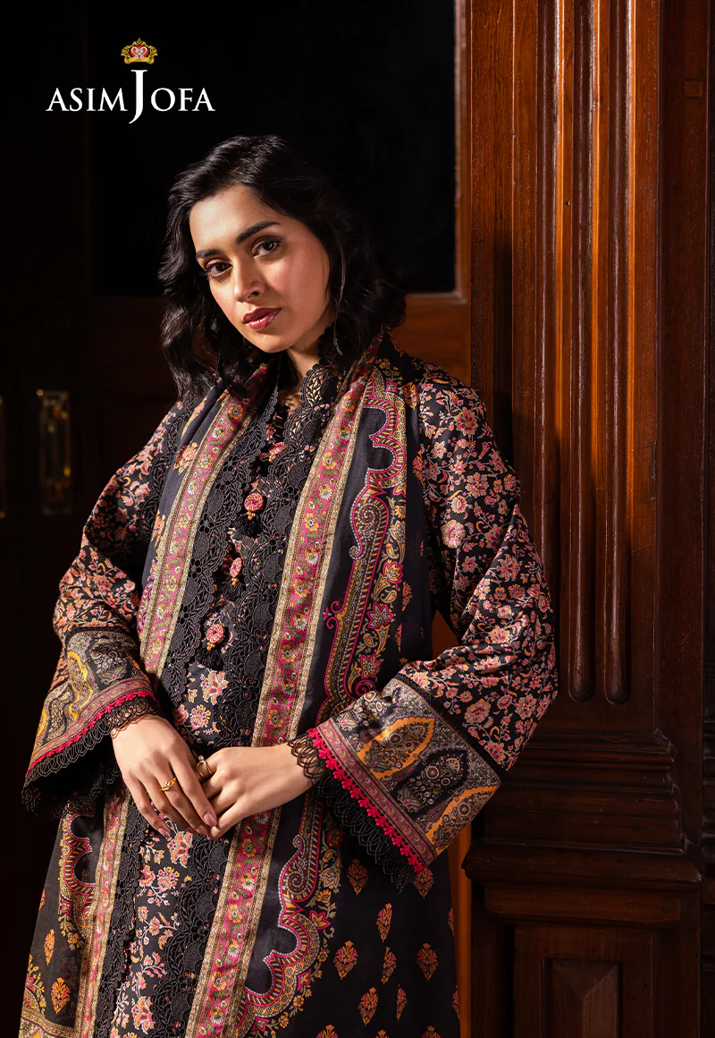 AJUBJ-45 PRINTED LAWN 3 PC - Image 4