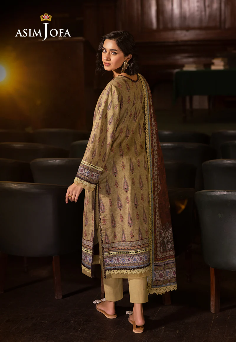 AJUBJ-47 PRINTED LAWN 3 PC - Image 2
