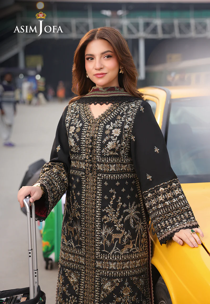 AJUBU-01 Embroidered Jacquard 3 Pcs - Image 3