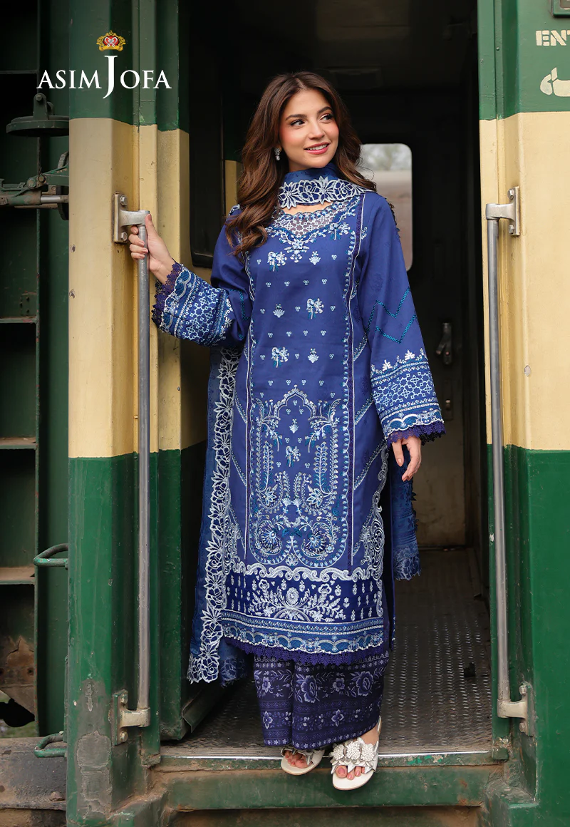 AJUBU-02 Embroidered Jacquard 3 Pcs - Image 9
