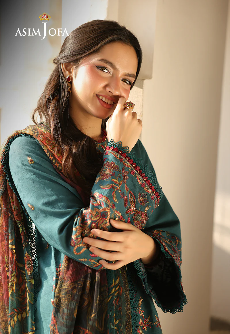AJUBU-03 Embroidered Jacquard 3 Pcs - Image 4