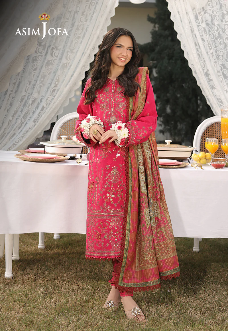 AJUBU-06 Embroidered Jacquard 3 Pcs - Image 6