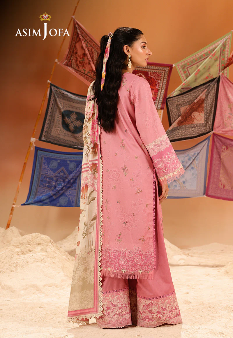 AJUBUD-17 Printed Embroidered Lawn Stitched 2 PCS - Image 2