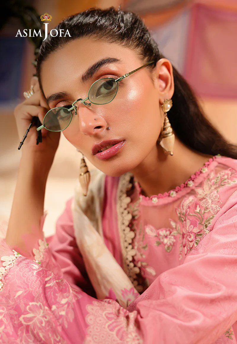 AJUBU-17 Printed Embroidered Lawn 2 Pcs - Image 4