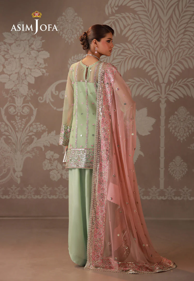 AJULDD-10 Embroidered Poly Net Stitched 5 Pcs - Image 3