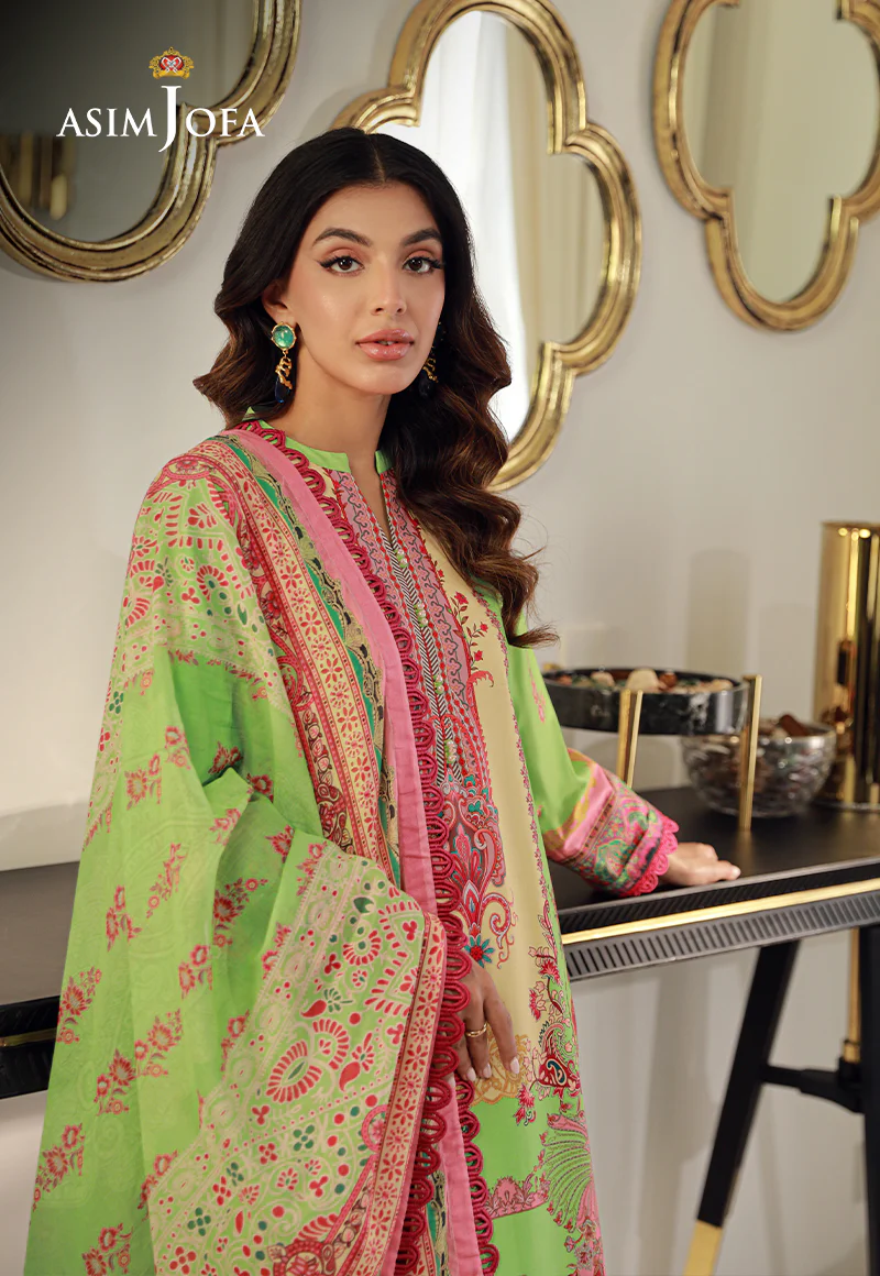 AJUN-13 PRINTED LAWN 3 PCS - Image 6