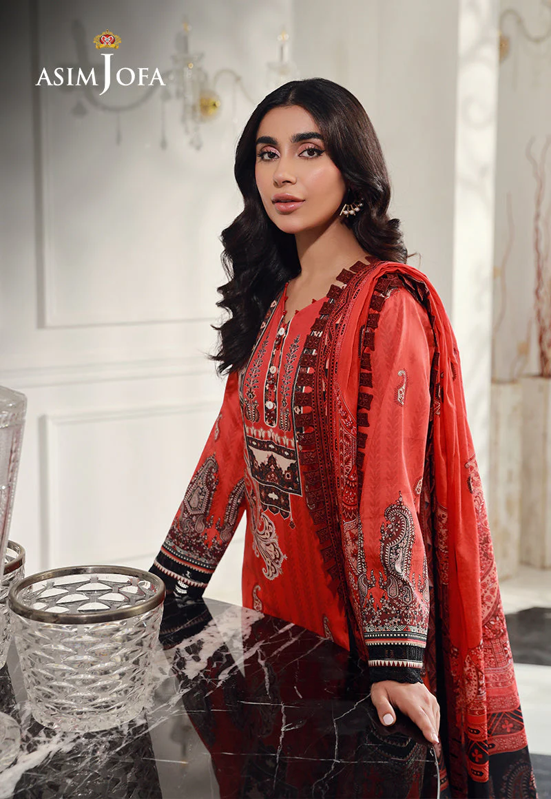 AJUND-04 PRINTED LAWN 3 PCS - Image 6