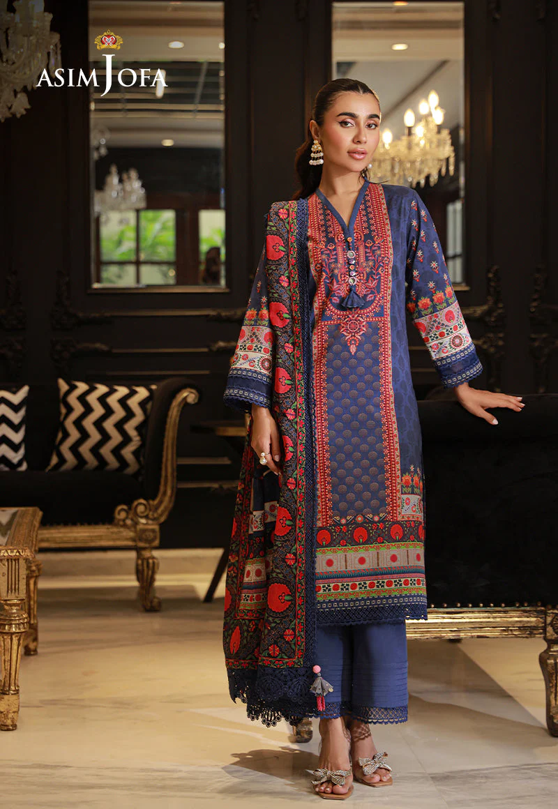 AJUND-07 PRINTED LAWN 3 PCS - Image 4