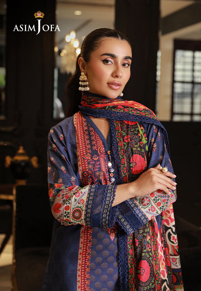 AJUND-07 PRINTED LAWN 3 PCS - Image 6