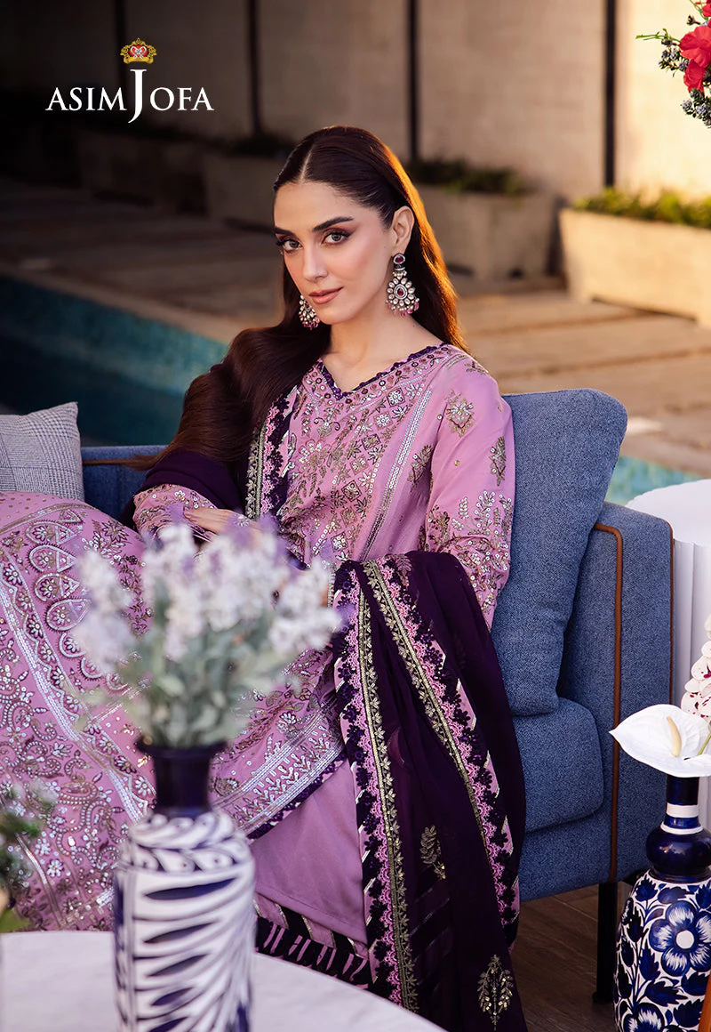 AJURP-3 EMBROIDERED LAWN 3 PCS - Image 10