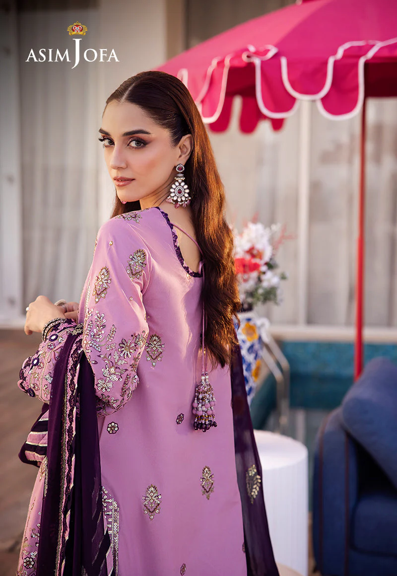 AJURP-3 EMBROIDERED LAWN 3 PCS - Image 3