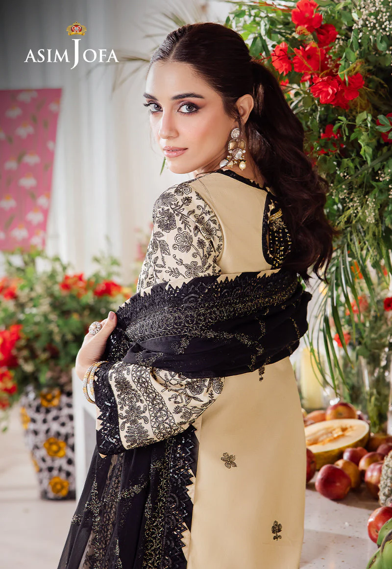 AJURD-09 EMBROIDERED LAWN 3 PCS - Image 3