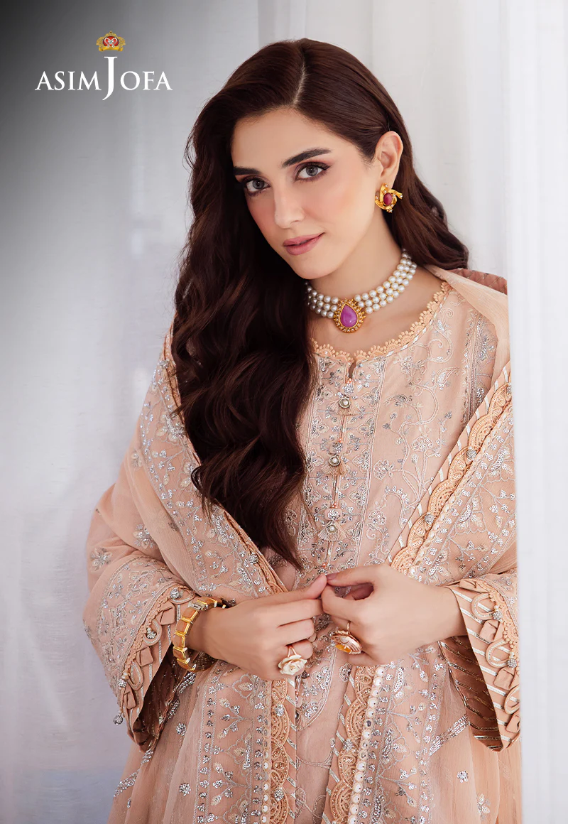 AJUR-12 EMBROIDERED LAWN 3 PCS - Image 6