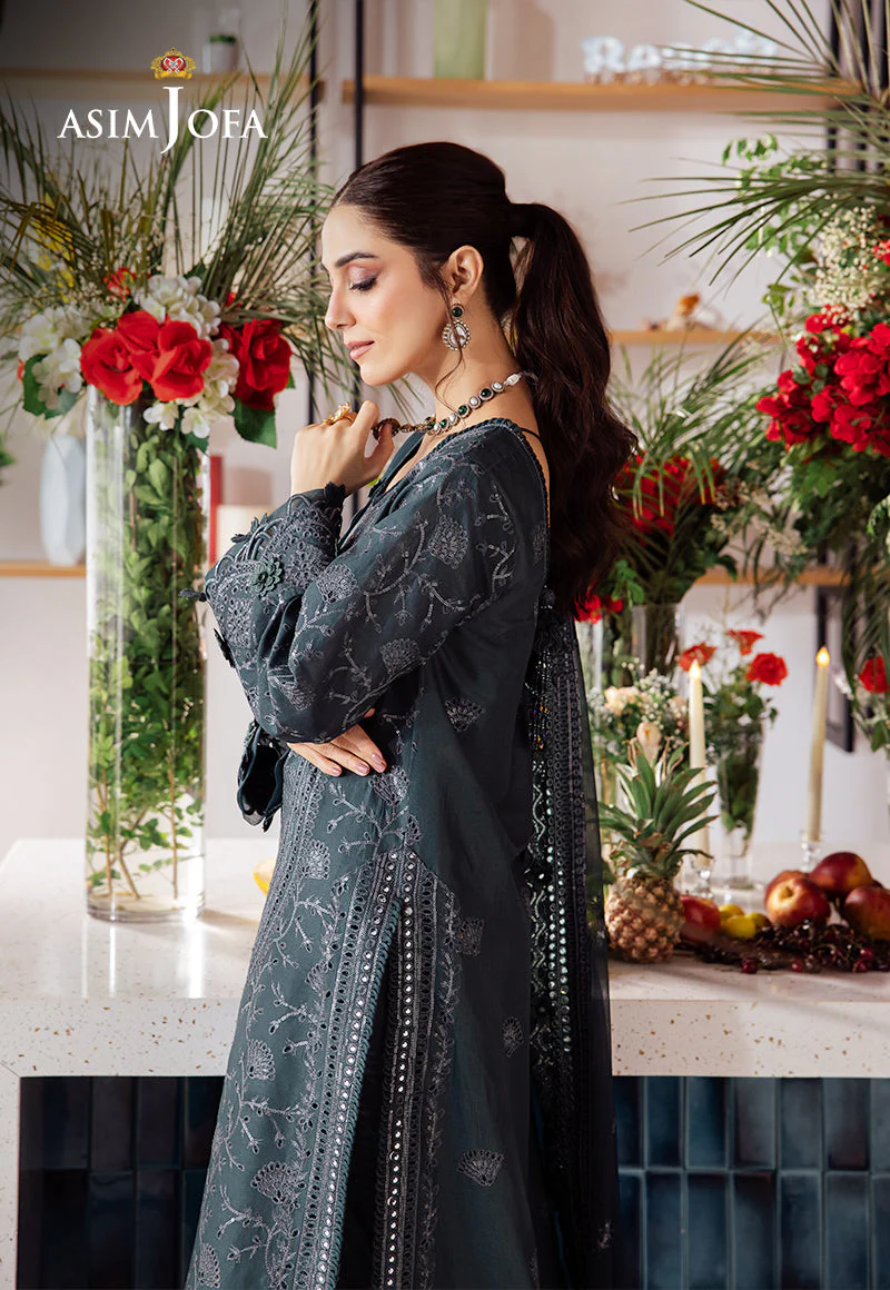 AJURD-01-XS EMBROIDERED LAWN 3 PCS - Image 4