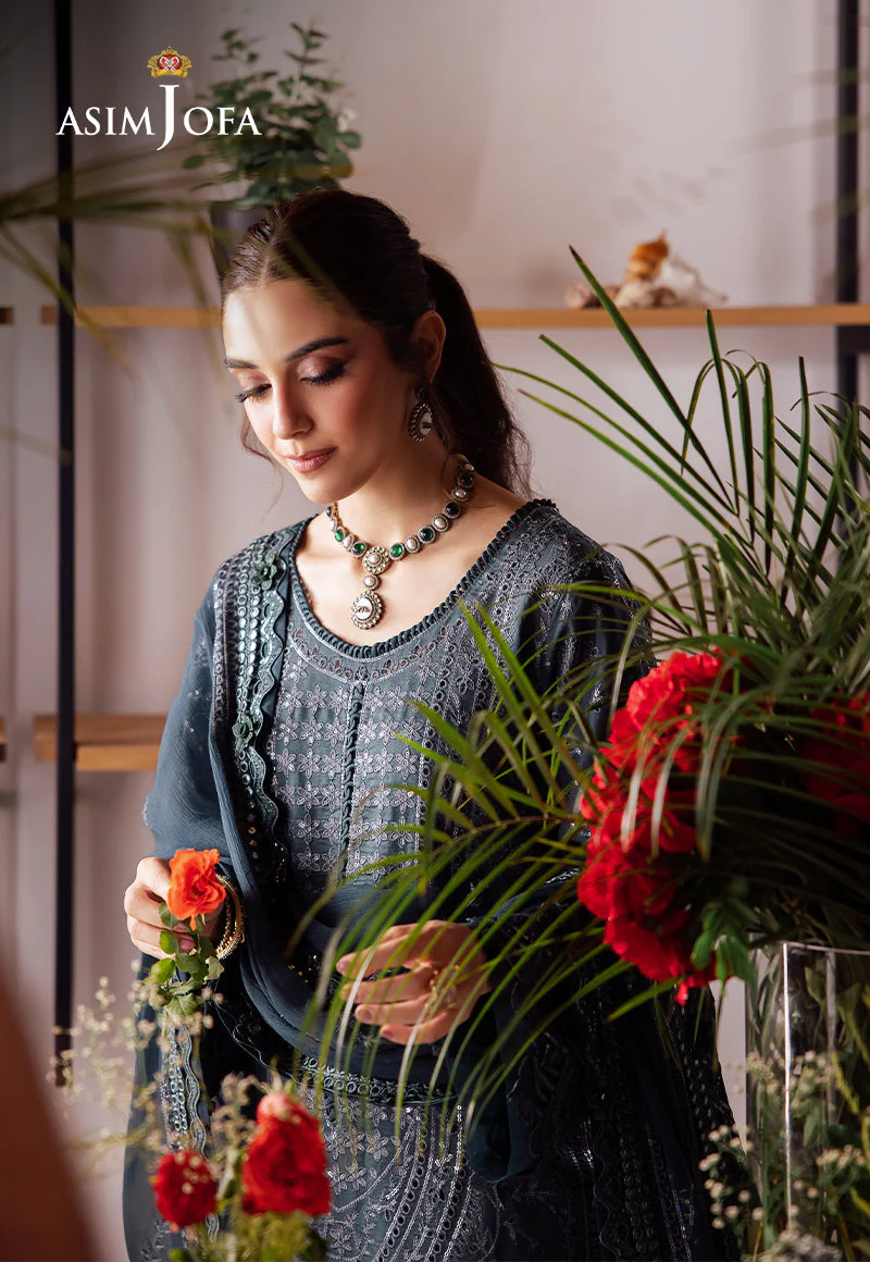 AJURD-01-XS EMBROIDERED LAWN 3 PCS - Image 9