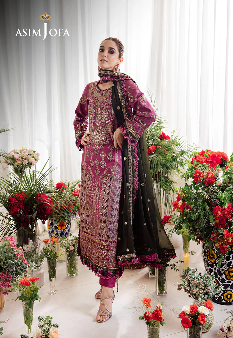 AJURD-7 EMBROIDERED STITCHED 3 PCS - Image 5