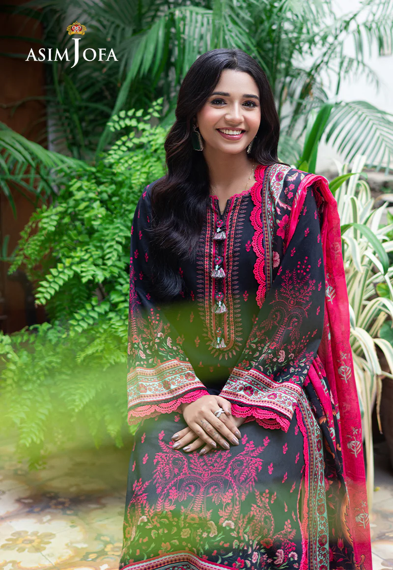 AJUUB-21 PRINTED LAWN 3 PC - Image 7