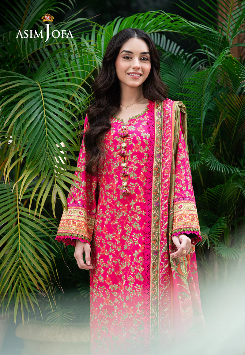 AJUUB-24 PRINTED LAWN 3 PC - Image 3