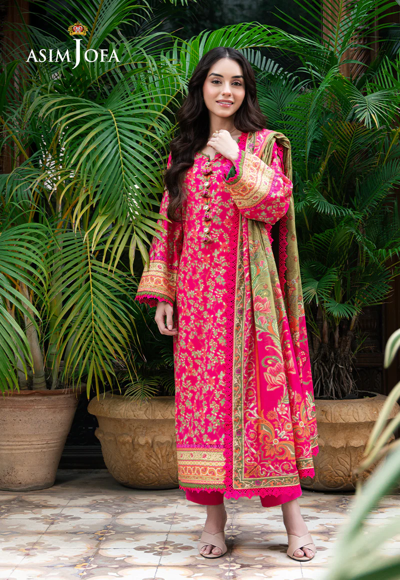 AJUUB-24 PRINTED LAWN 3 PC - Image 4