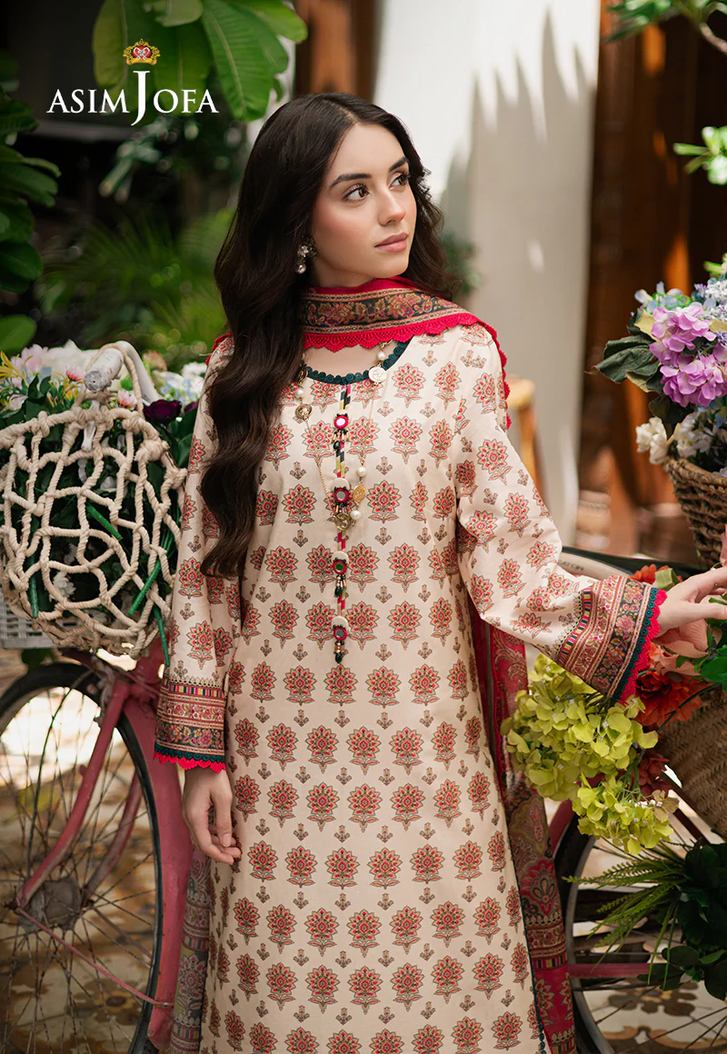 AJUUB-39 PRINTED LAWN 3 PC - Image 6