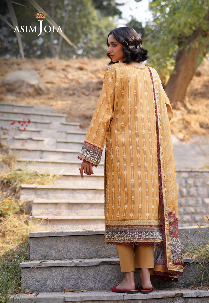 AJUUBD-07 Printed Lawn Stitched 3 Pcs - Image 2