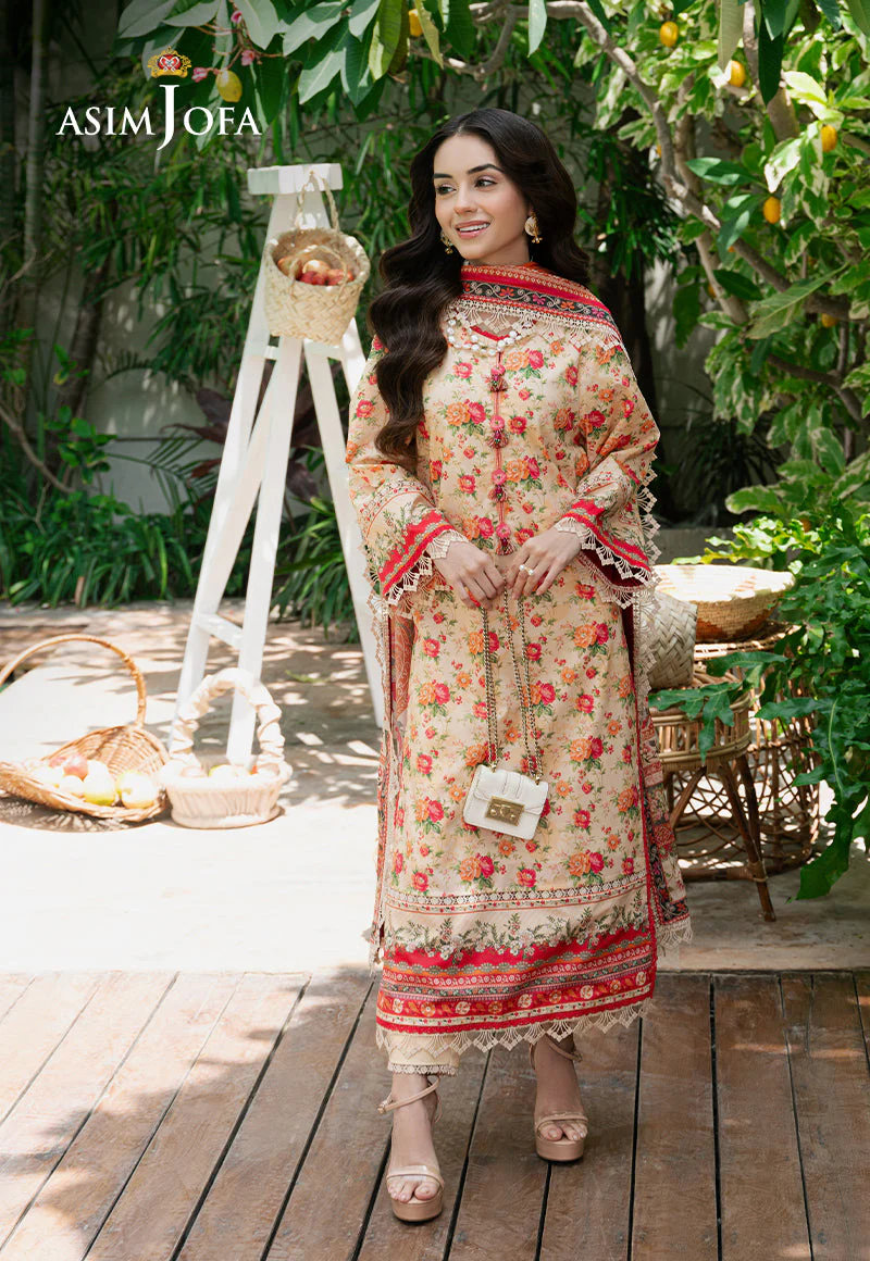 AJUUBD-31 PRINTED LAWN STITCHED 2 PCS