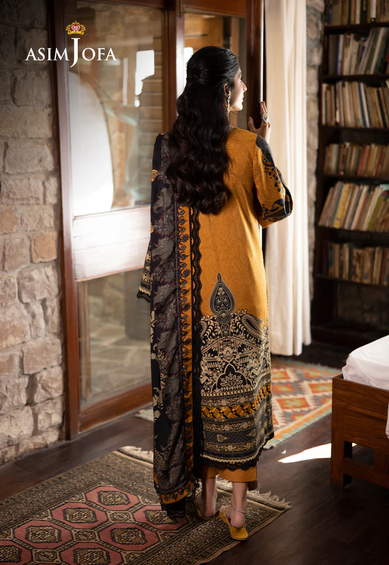 AJUWD-23 EMBROIDERED STITCHED 3 PCS - Image 2