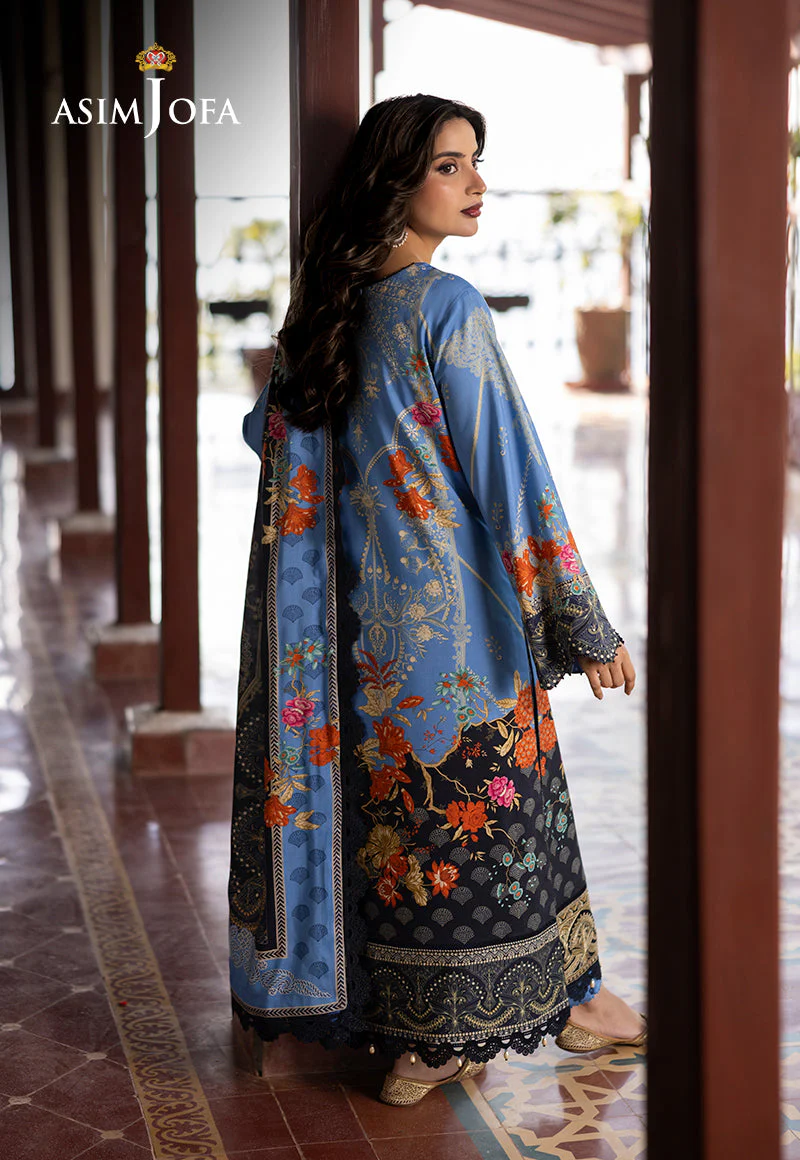 AJUWD-25 EMBROIDERED STITCHED 3 PCS - Image 2