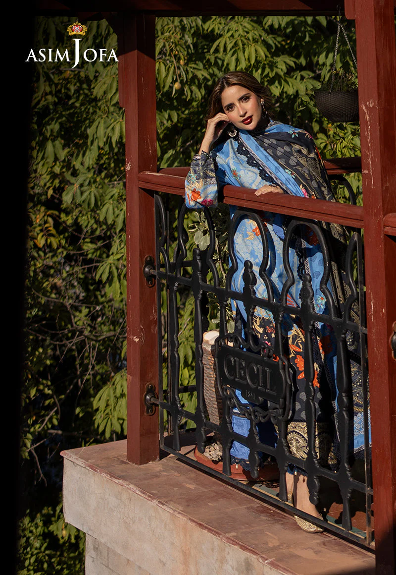 AJUWD-25 EMBROIDERED STITCHED 3 PCS - Image 4