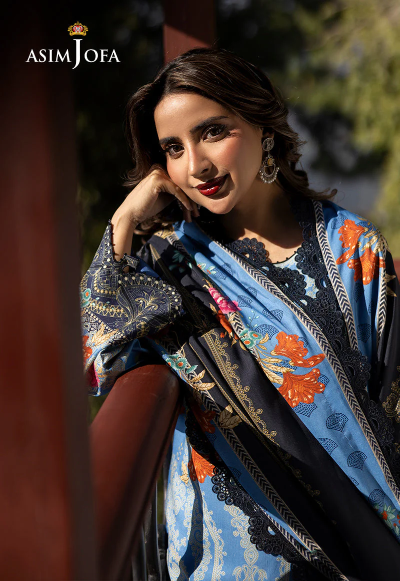 AJUWD-25 EMBROIDERED STITCHED 3 PCS - Image 7