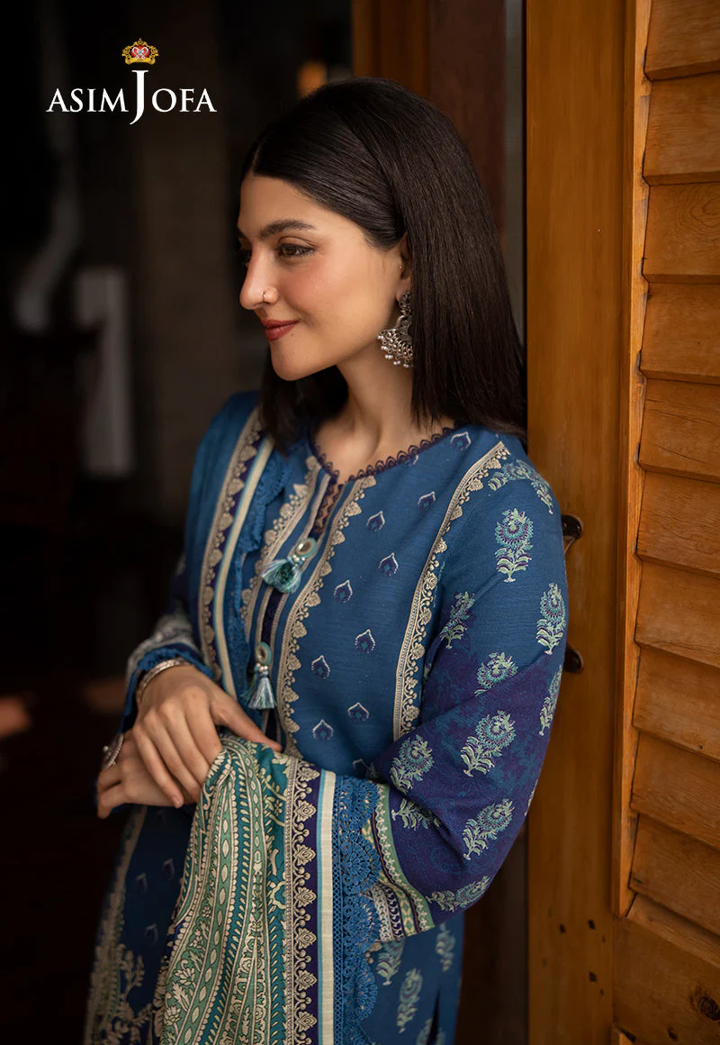 AJUWD-46 PRINTED STITCHED 3 PCS - Image 6