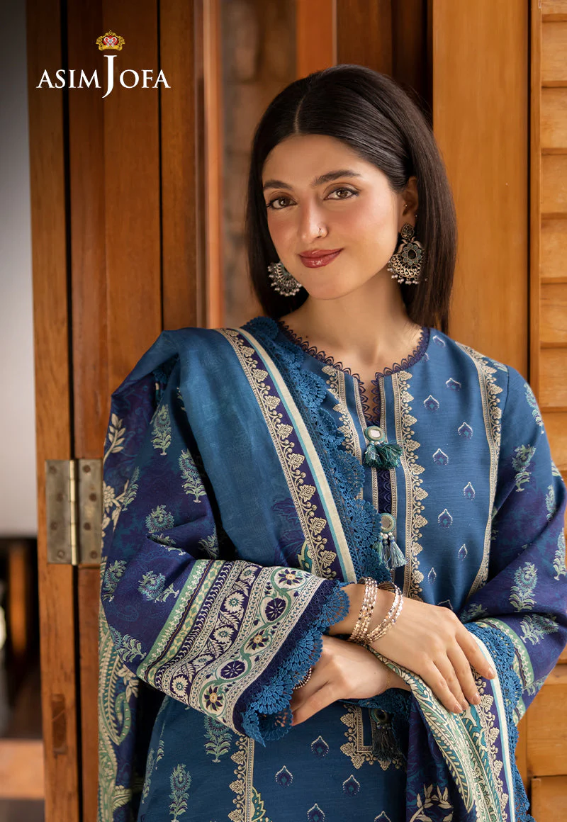 AJUWD-46 PRINTED STITCHED 3 PCS - Image 8