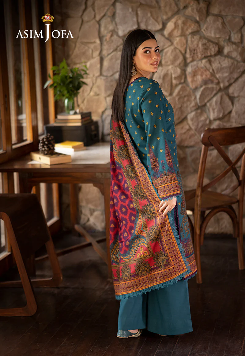 AJUWD-52 PRINTED STITCHED 3 PCS - Image 2